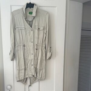 Anthropologie Cream Women's Jacket